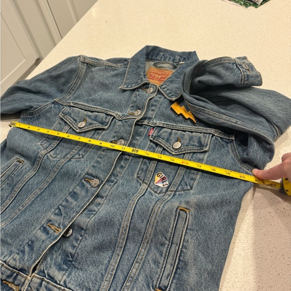 Levi's Original Trucker Denim Jacket MEDIUM WOMEN - Picture 7 of 8